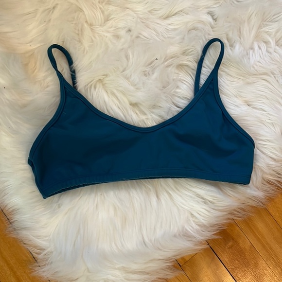 Booty by Brabants Textureless Bralette Turquoise - Picture 3 of 6